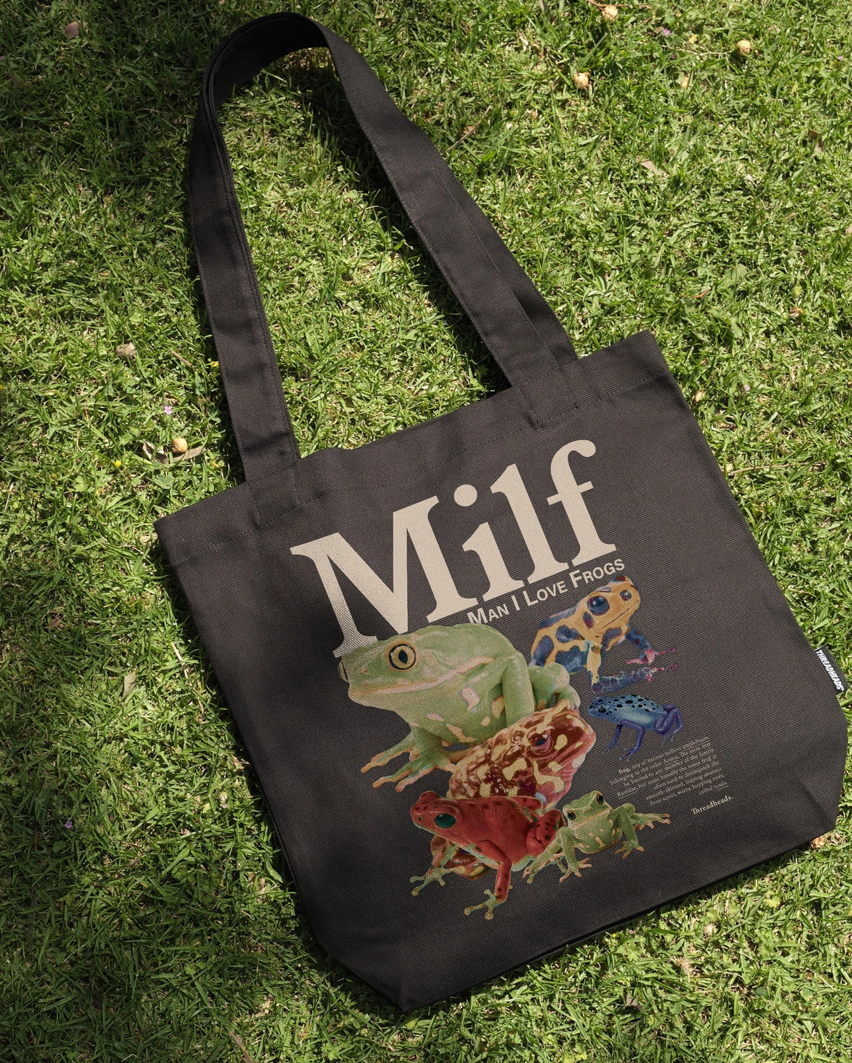 Tote Bag- Man I Love Frogs MILF
