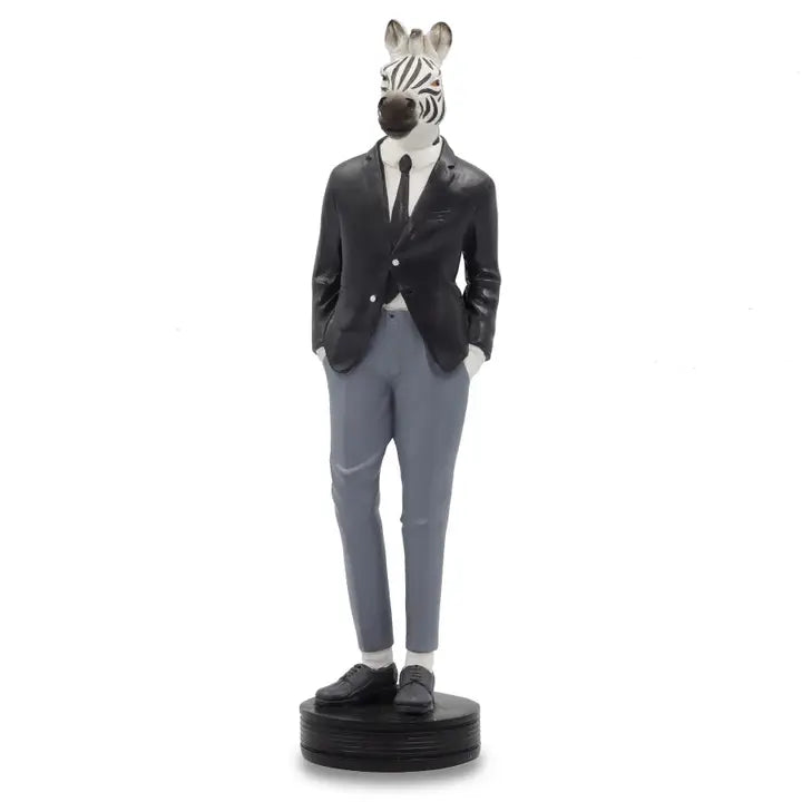 Charles The Zebra Statue