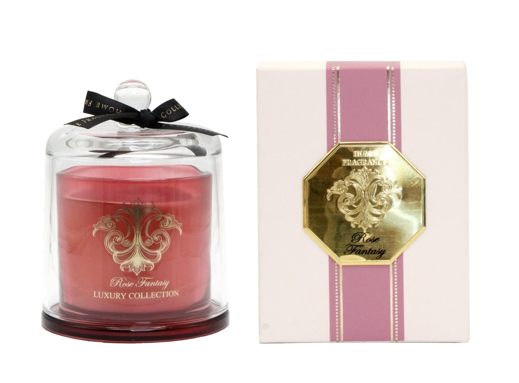 Candle Cloche - Rose Fantasy