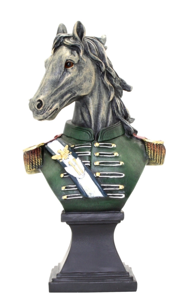 High Marshall Horse Bust Statue