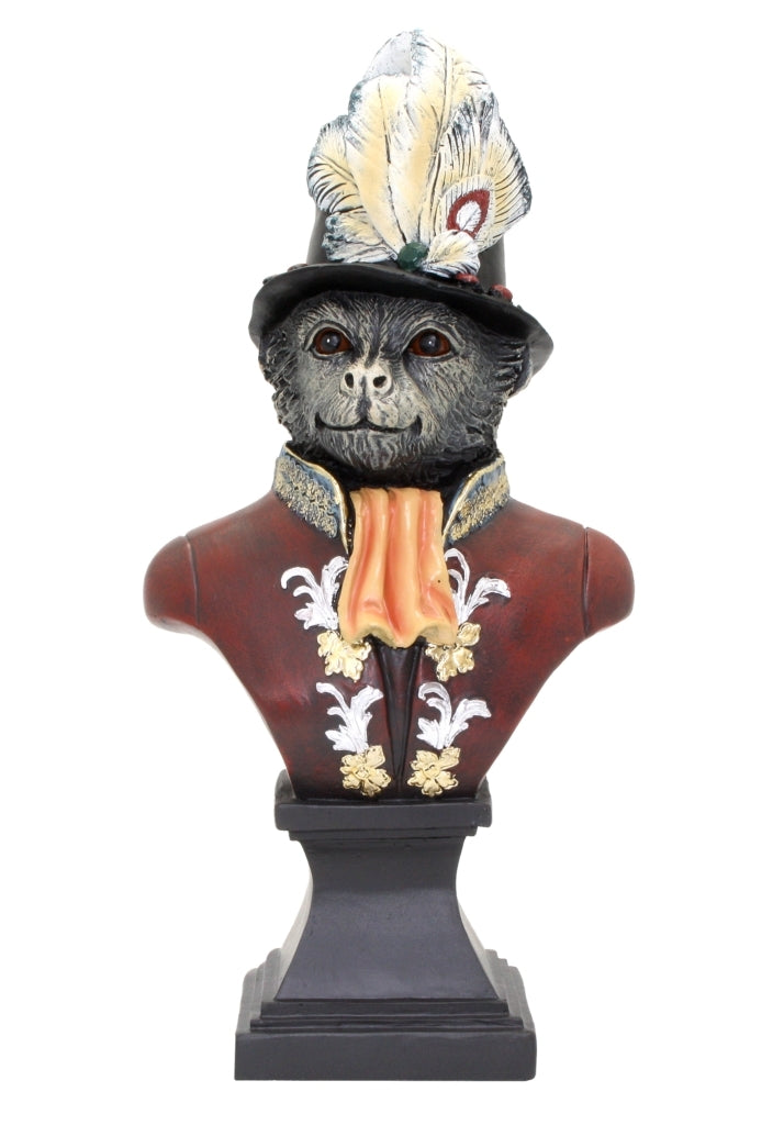 Mister Monkey Bust Statue