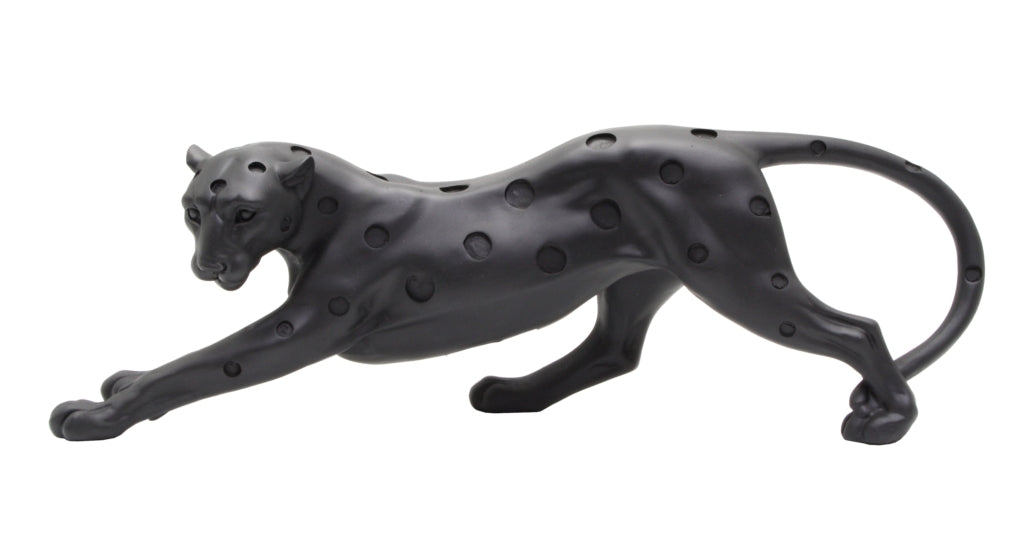 The Quiet Huntress Leopard Statue