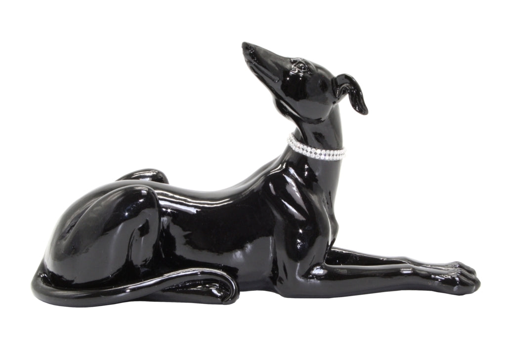 Whippet Love Resin Statue
