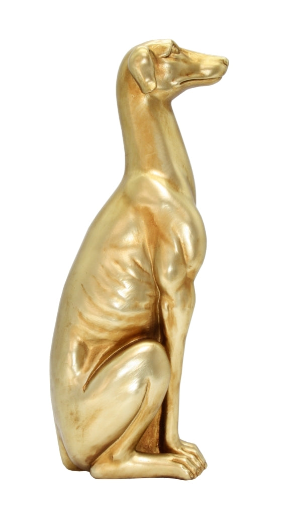 Wilbur Whippet Gold Statue