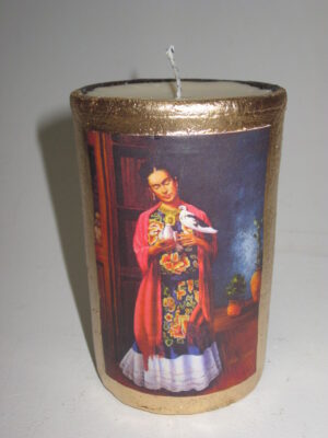 Candle Frida Chongo Clay 7x10cm