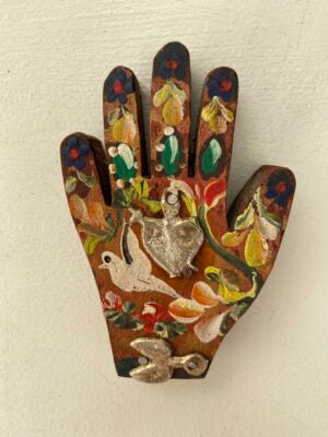 Little Healing Hand Wood&Metal 5.5x8.5cm