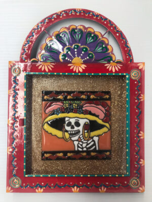 Nicho DOD Tile Tin Box Wall Hanging