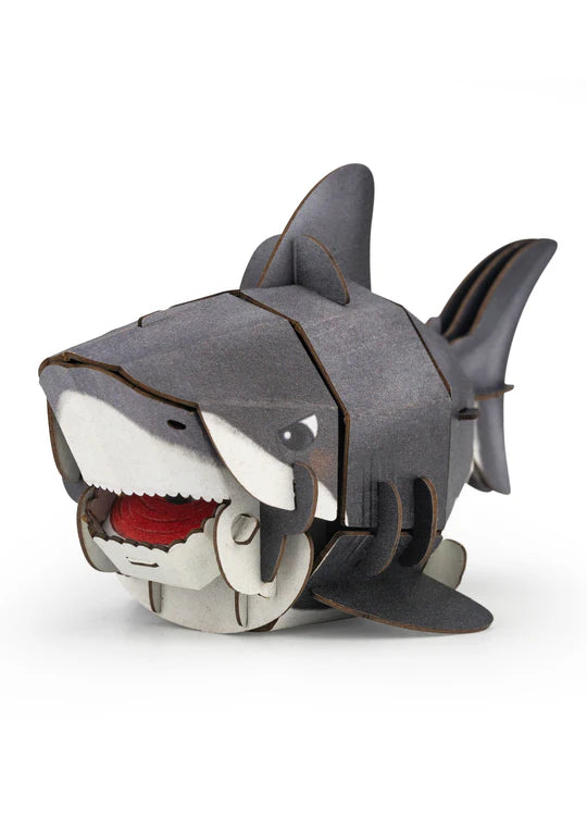 3D Shark Puzzle With Sound