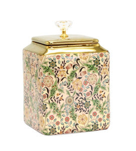 Florencia Square Ceramic Jar