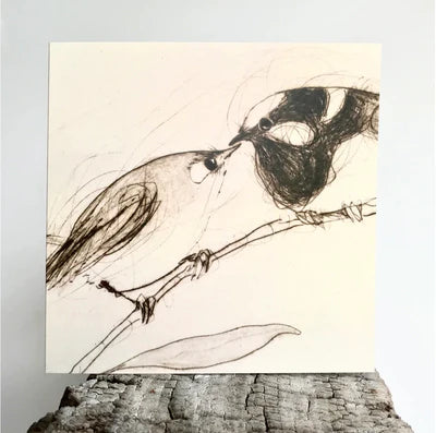 Wren Love Card - Artist Collection