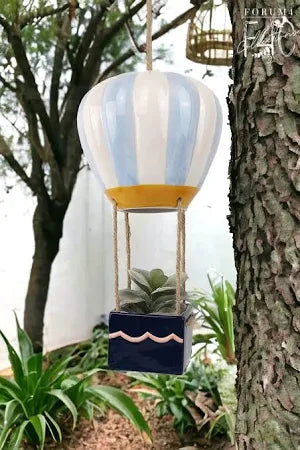 Hot Air Balloon Ceramic Planter 46cm