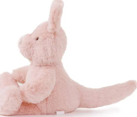 Little Cotton the Kangaroo Pink 23cm