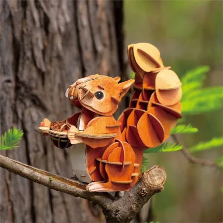 3D Squirrel Puzzle Mini