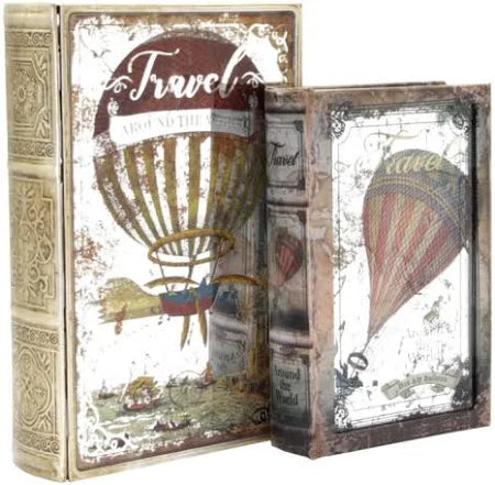 "Travel" Secret Book Box Large