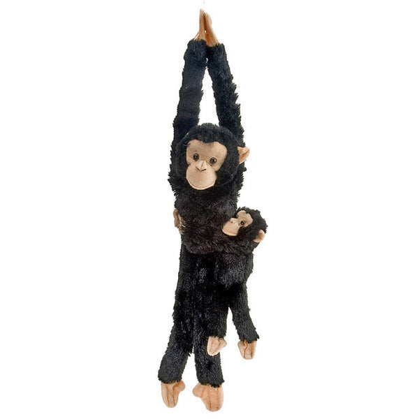 Hanging Chimp & Baby Plush