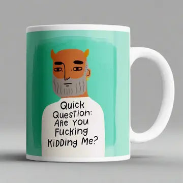 Quick Question Mug