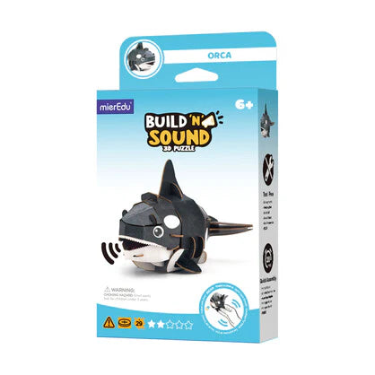 3D Orca Puzzle with Sound