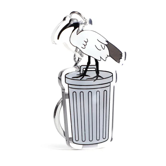 Bin Chicken Key Ring