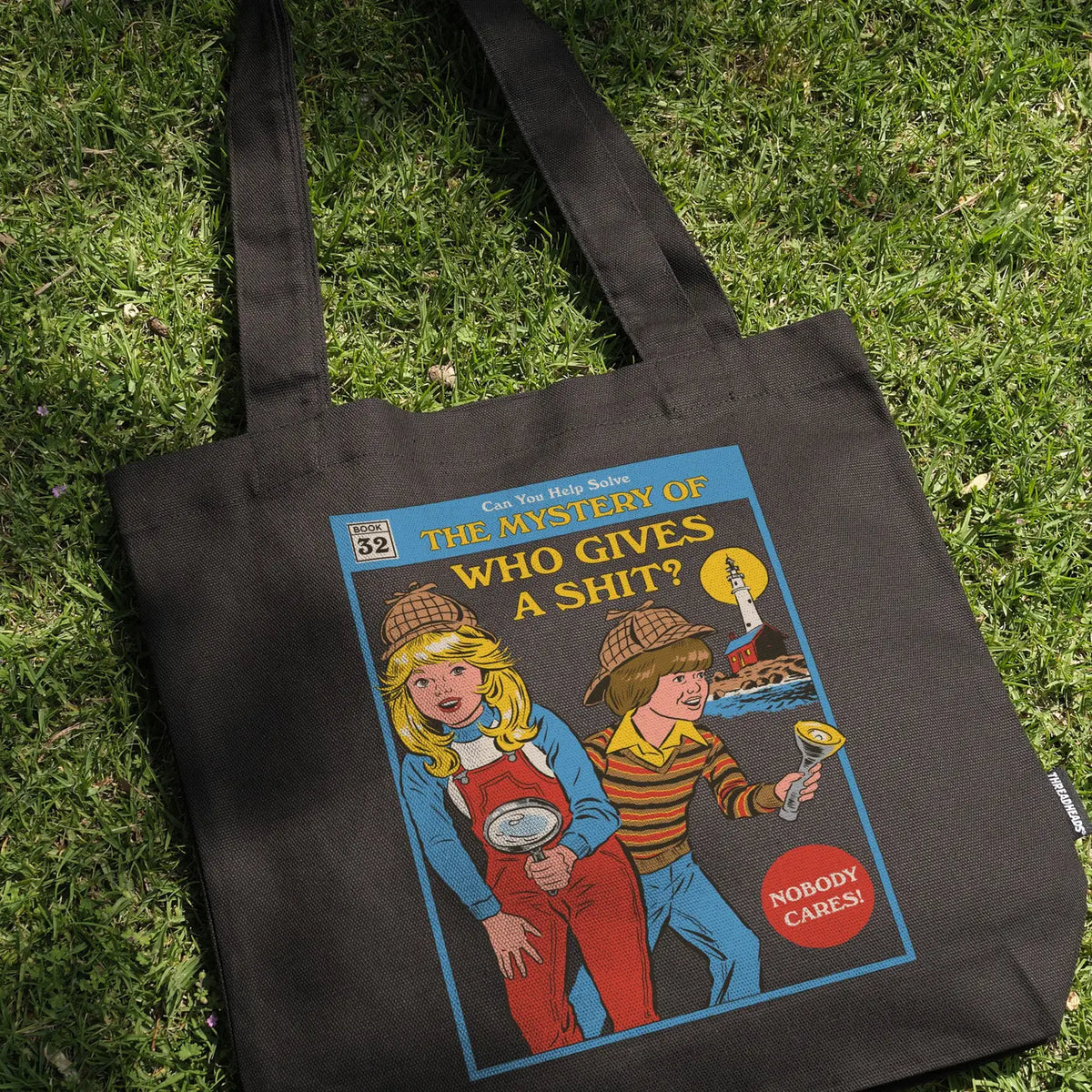 Tote Bag - The Mystery Of Who Gives A Shit