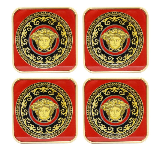 Venomé Coasters (Set of 4) - Red