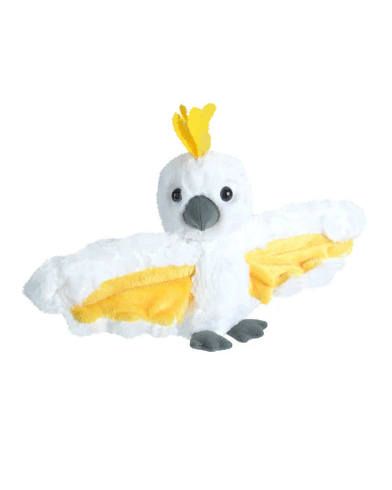 Huggers Sulphur Crest Cockie Plush