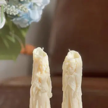 Ghost Groom White Candle