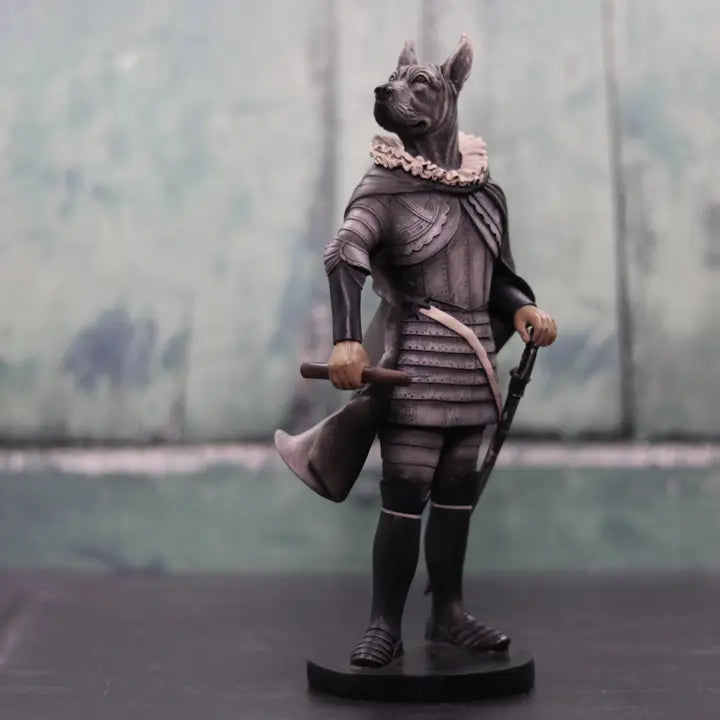 Spartan the Dog Statue