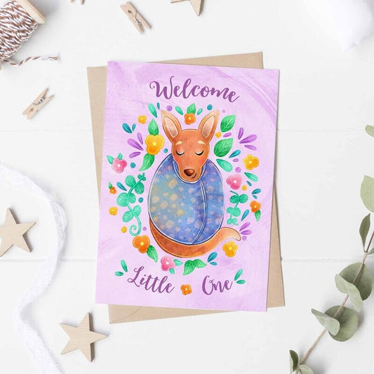 Card Welcome Little One