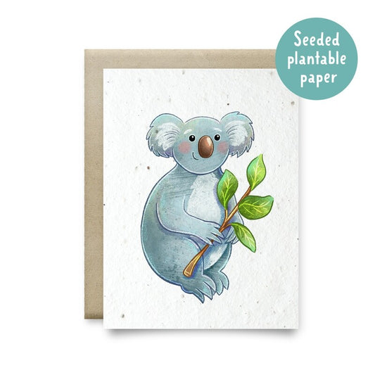 Card Plantable Koala