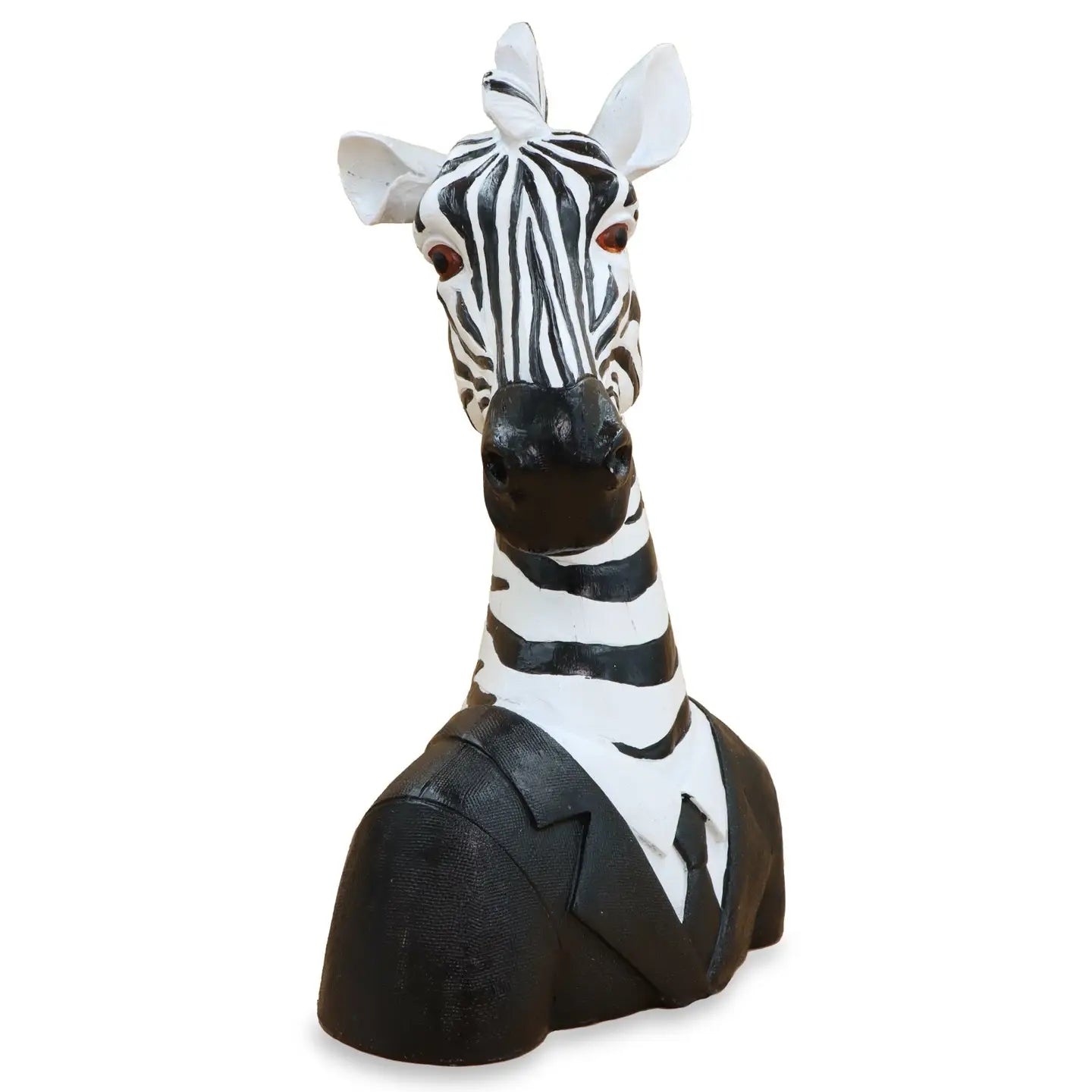 Got His Stripes Zebra Statue