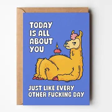 Today Is All About You Card