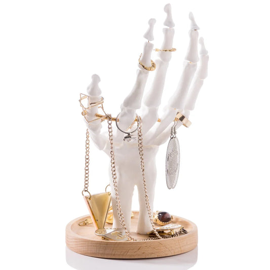 Suck UK Skeleton Hand Ring Holder & Jewellery Stand
