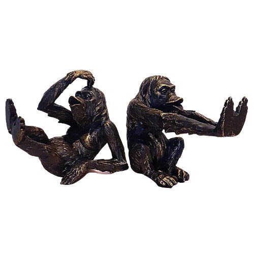 Monkey Business Bookends