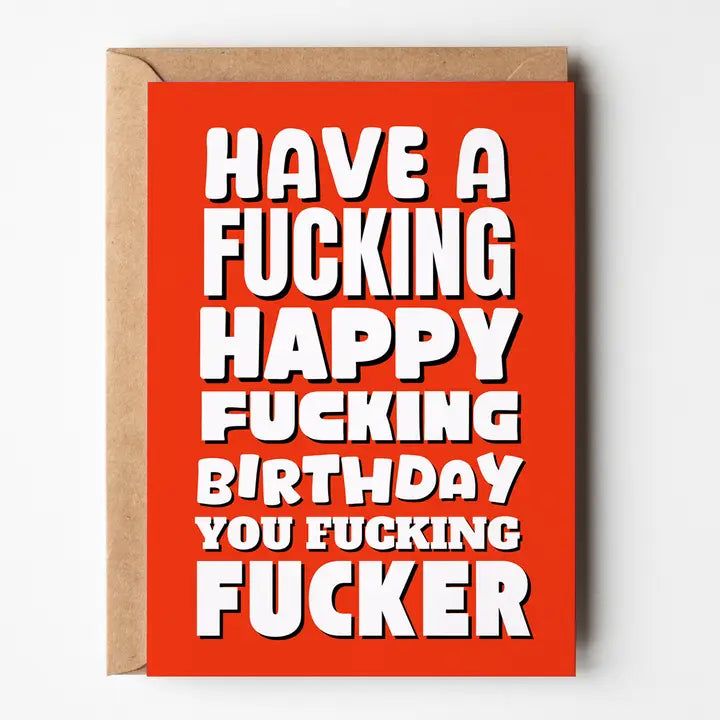 Card Have A F...ing Happy Birthday