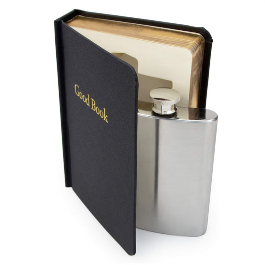 Suck UK Holy Bible Secret Hip Flask