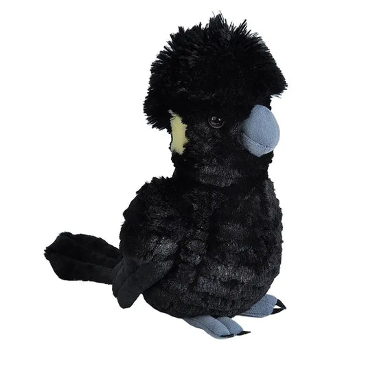 Yellow Tailed Black Cockatoo Plush
