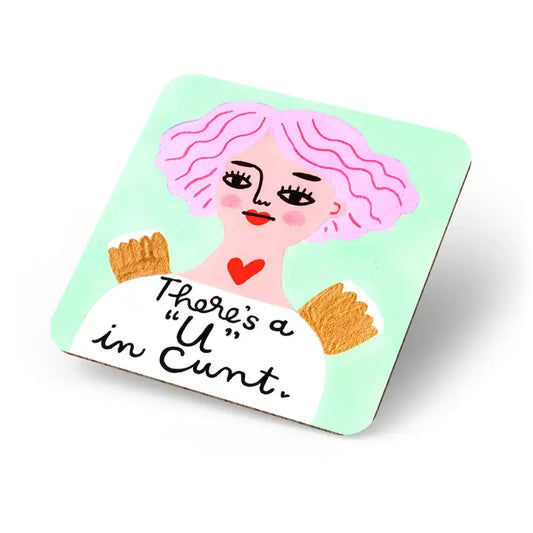 There's A U in C Coaster