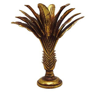 Oasis Palm Candle Holder