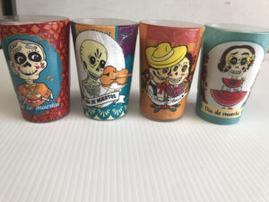 Day Of The Dead Candle In Jar