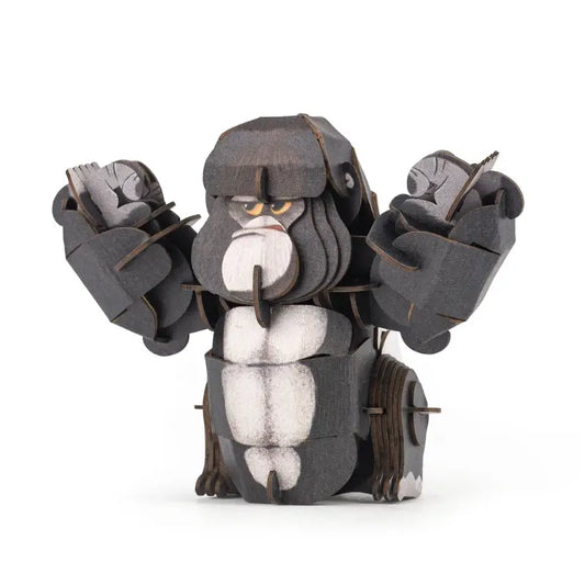 3D Gorilla Puzzle with Sound
