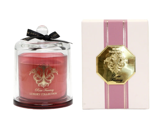 Candle Cloche - Rose Fantasy