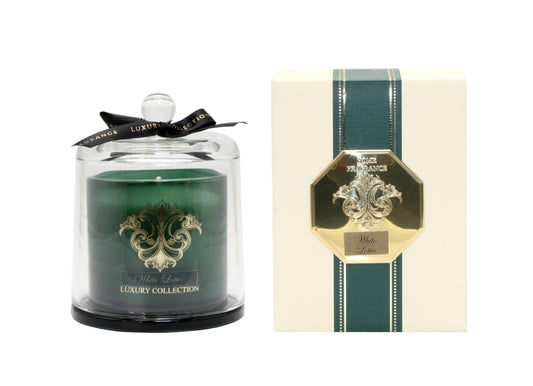 Candle Cloche - White Lotus