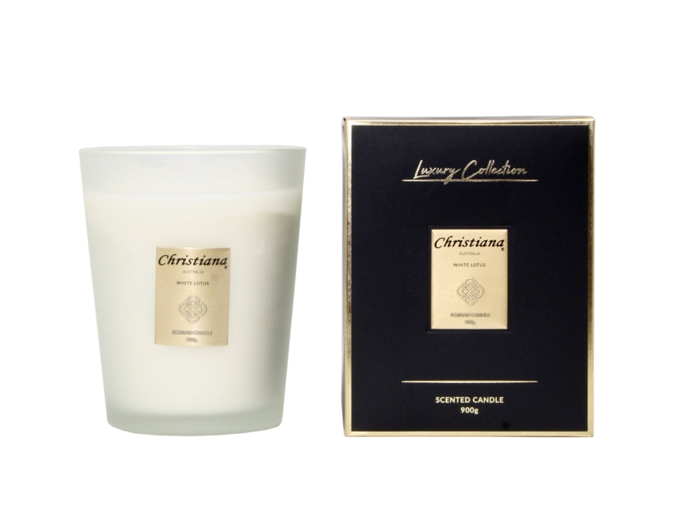 Candle Jar - White Lotus XL