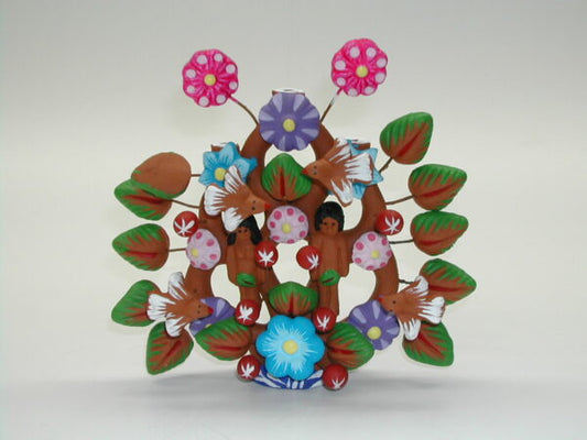 Adam And Eve Tree Of Life Candle Holder