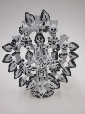 DOD Tree of Life Candelabra Clay 28cm