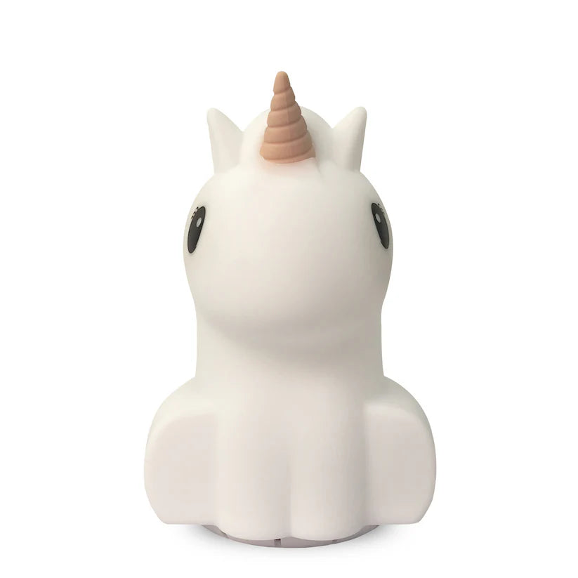 Duski Pink Unicorn USB Night Light & Speaker 15cm