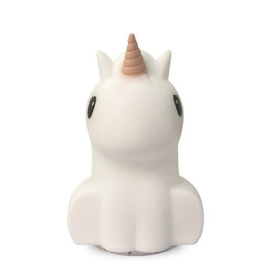 Duski Pink Unicorn USB Night Light & Speaker 15cm