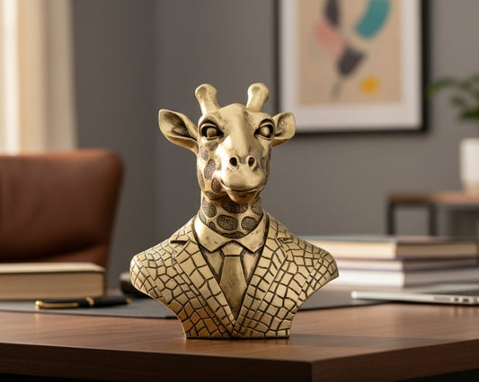 Gentleman Giraffe Bust