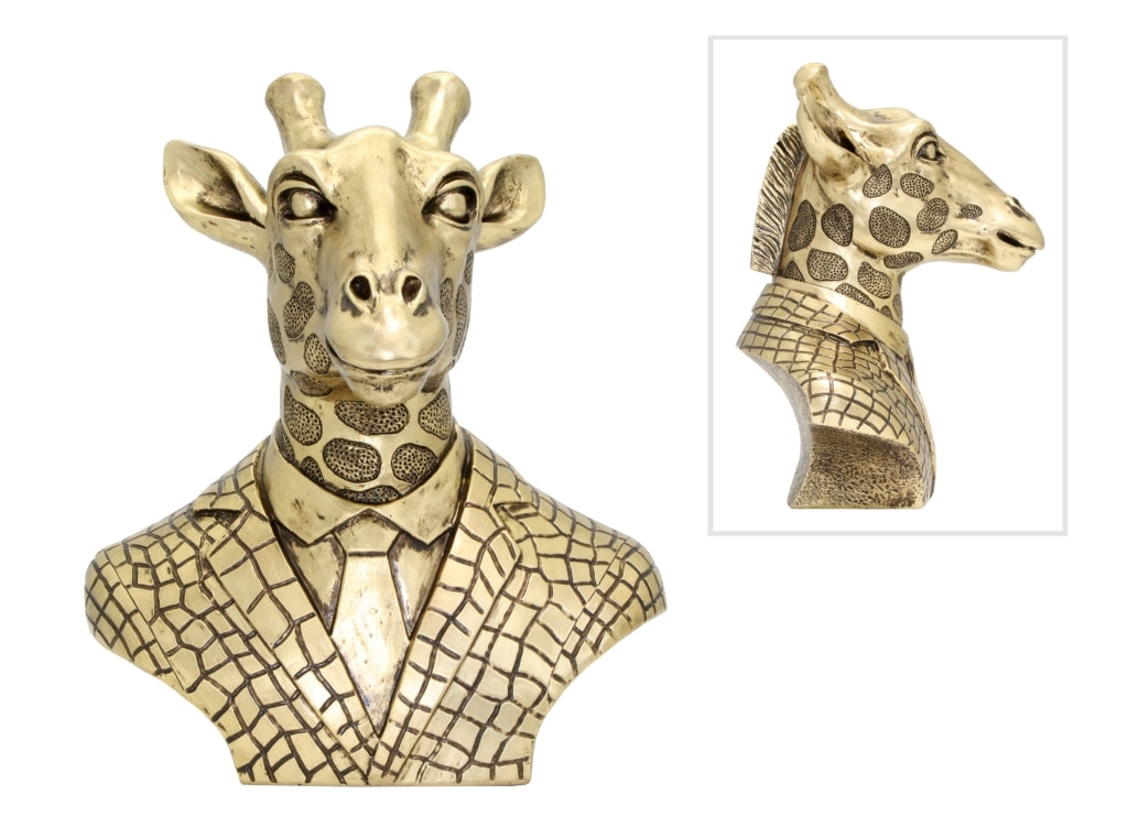 Gentleman Giraffe Bust