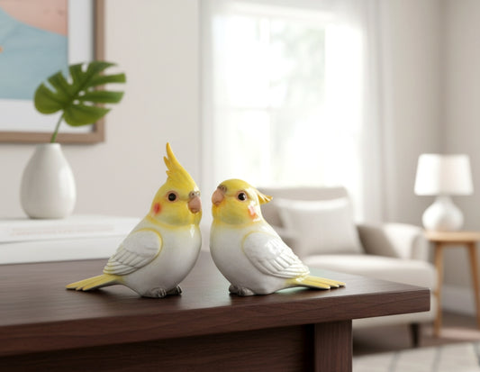Cute Cockatiel Pair